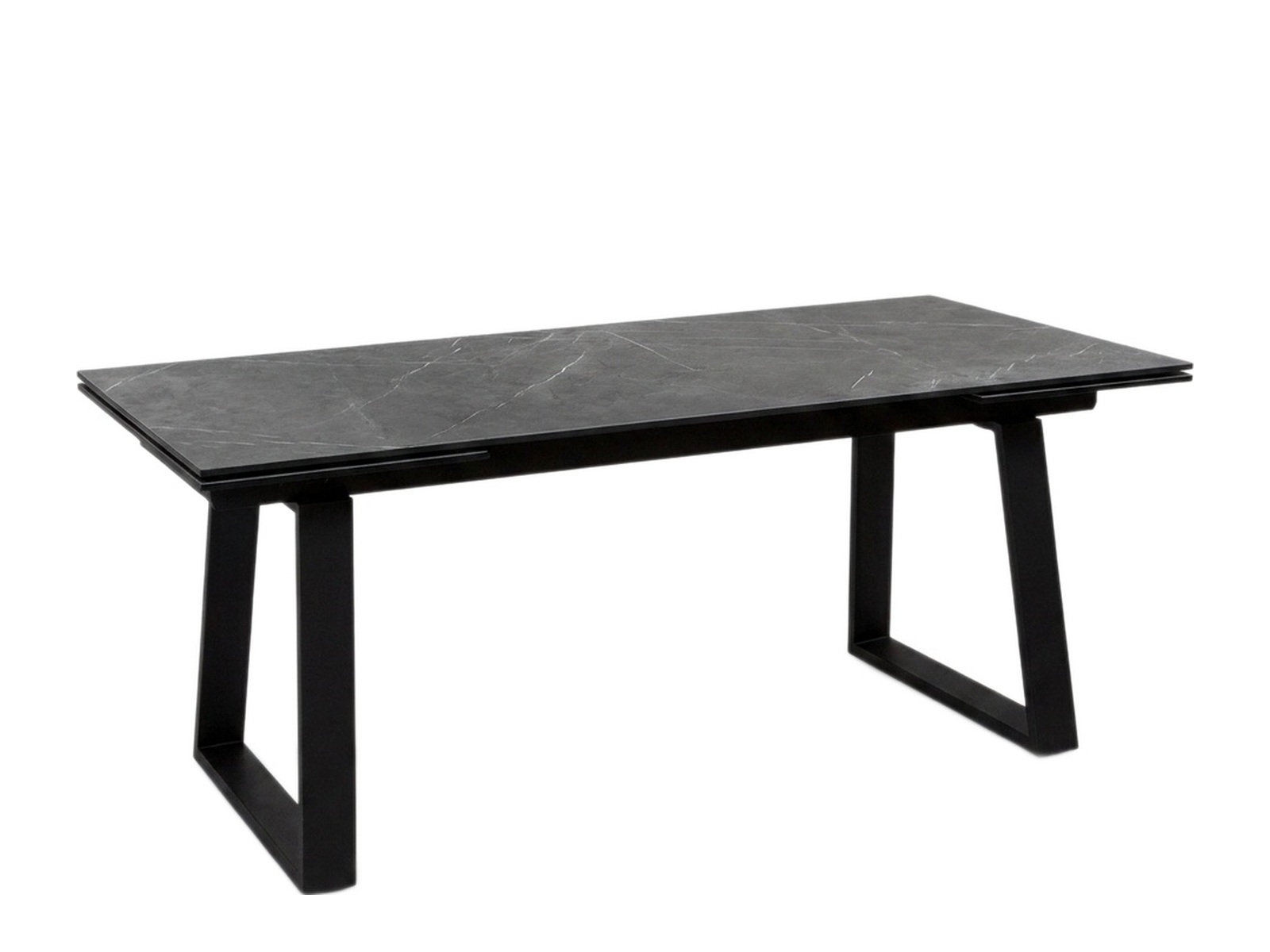Стол ROVENA 200 PIETRA GREY CER/BK