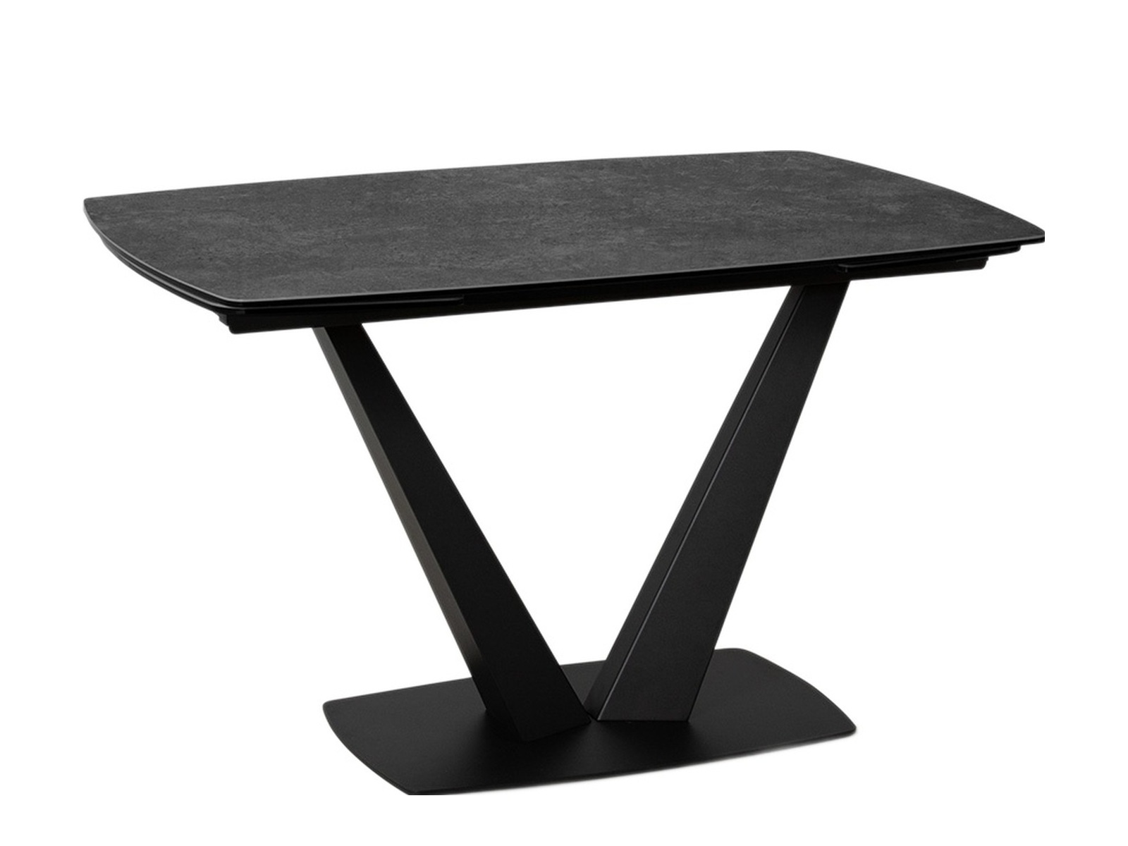 Стол CHALET 120 CARBON CER/BK