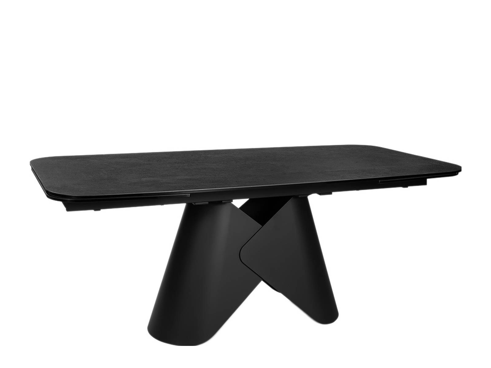 Стол MADRID 180 CARBON CER/BK
