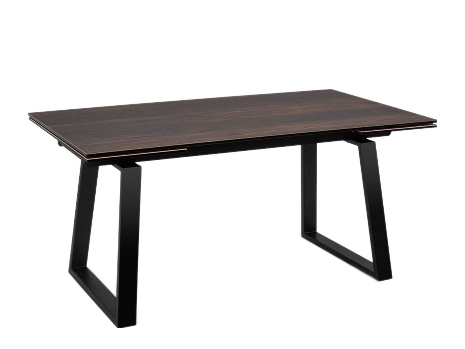 Стол ROVENA 160 DARK OAK CER/BK