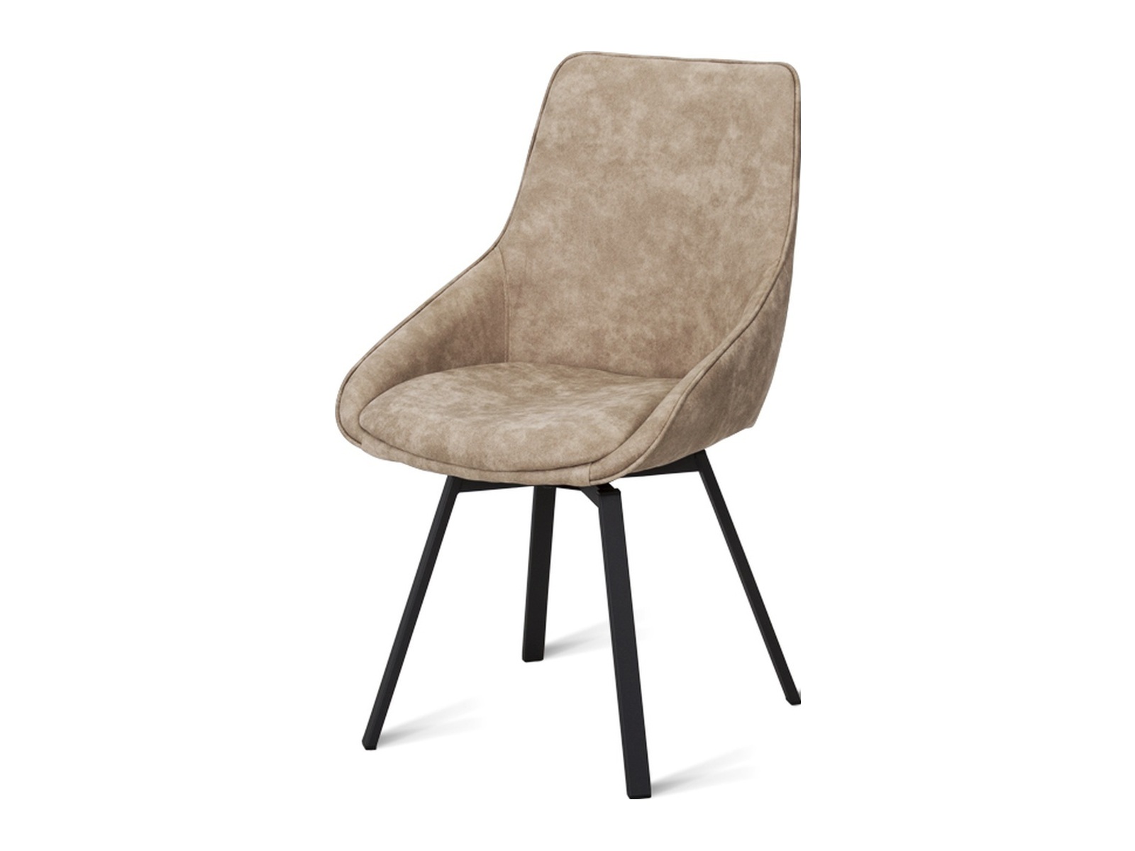 Стул B813-M COW LATTE BK