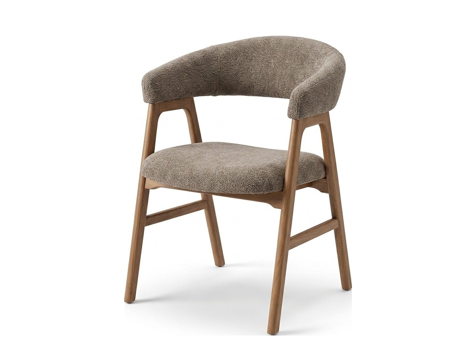 Стул CANDY TAUPE CHENILLE LIGHT WALNUT WD