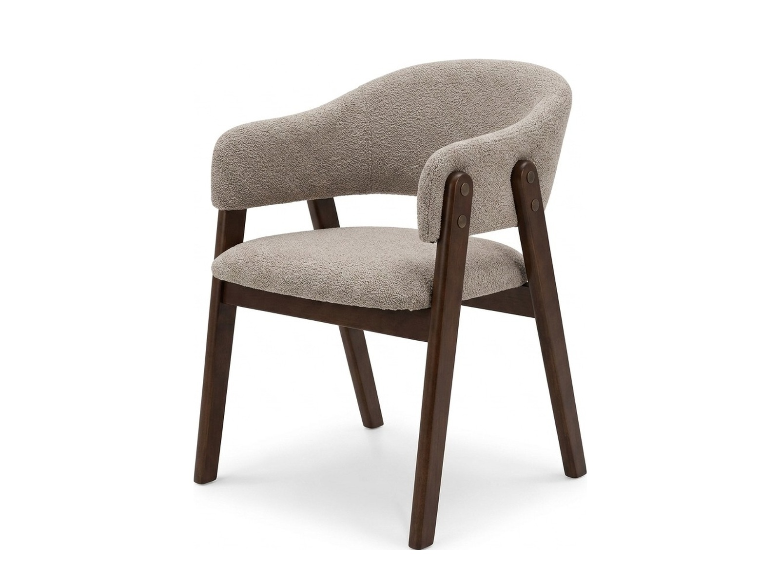 Стул SOFIA TAUPE CHENILLE BROWN WD