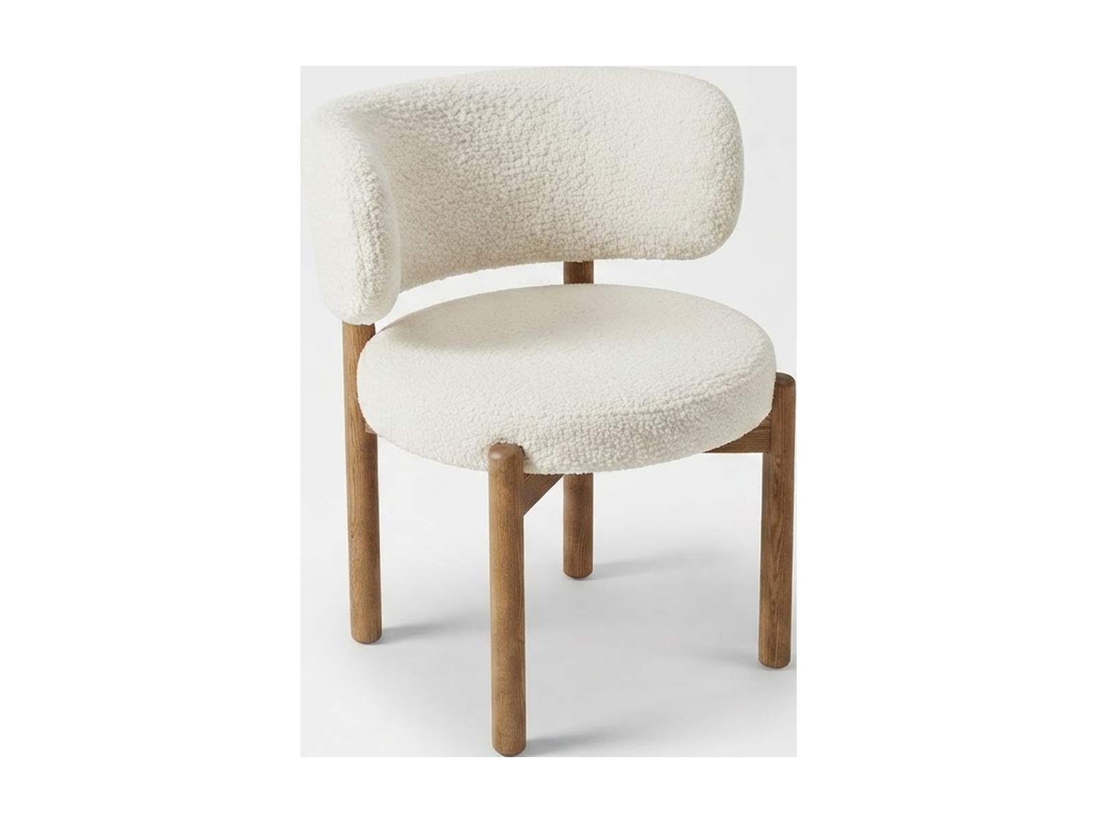 Стул NANO (DC-975A) IVORY BOUCLE G