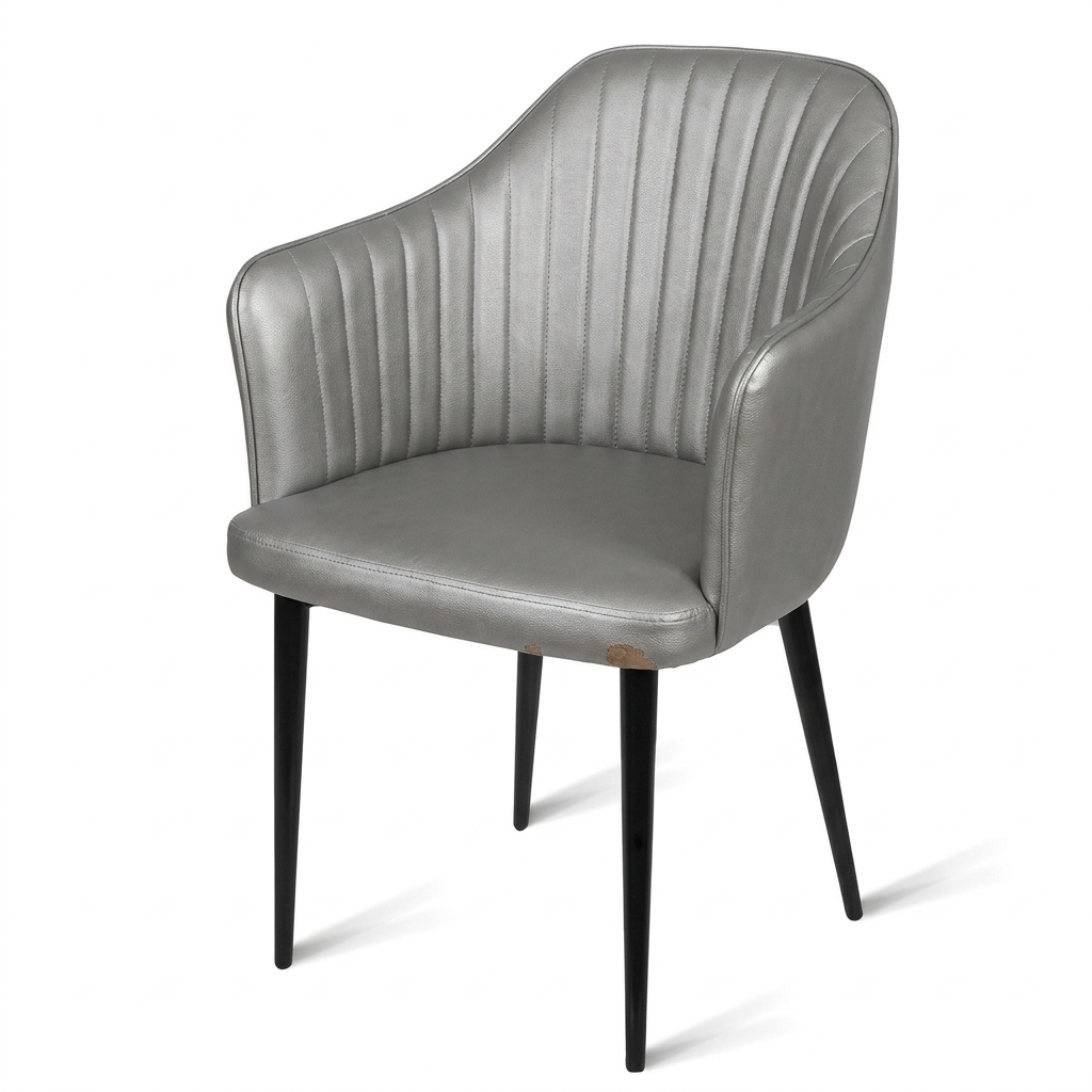 Стул B822 ART SILVER BK