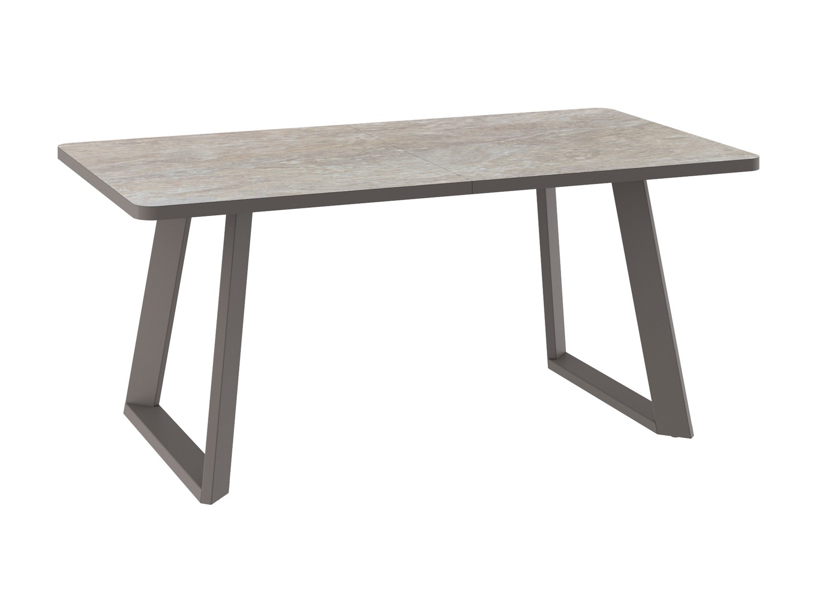 Стол LOFT LUX RADIAL 160 БЕЖЕВЫЙ КАМЕНЬ-HPL/LT