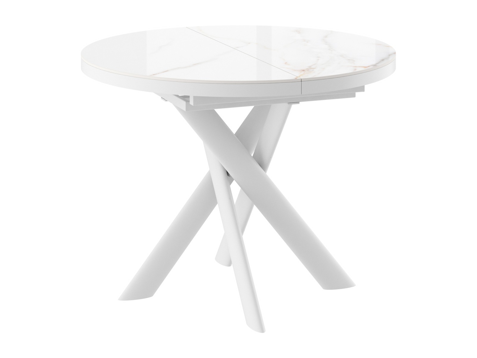Стол RONALDO 100 BELDIA BIANCO CLOSS PREMIUM CER/W