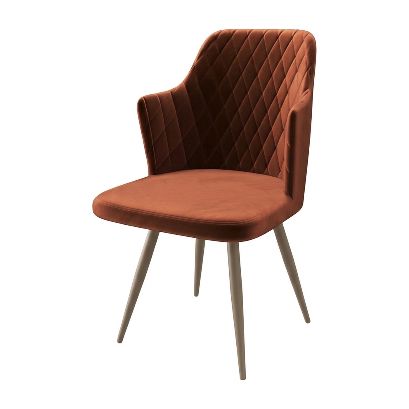 Стул FREDDY-R TERRACOTTA DIVA 15 LT Конусные(R1)