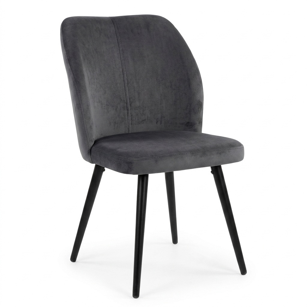 Стул РОССО DARK GREY NELLA 061 BK