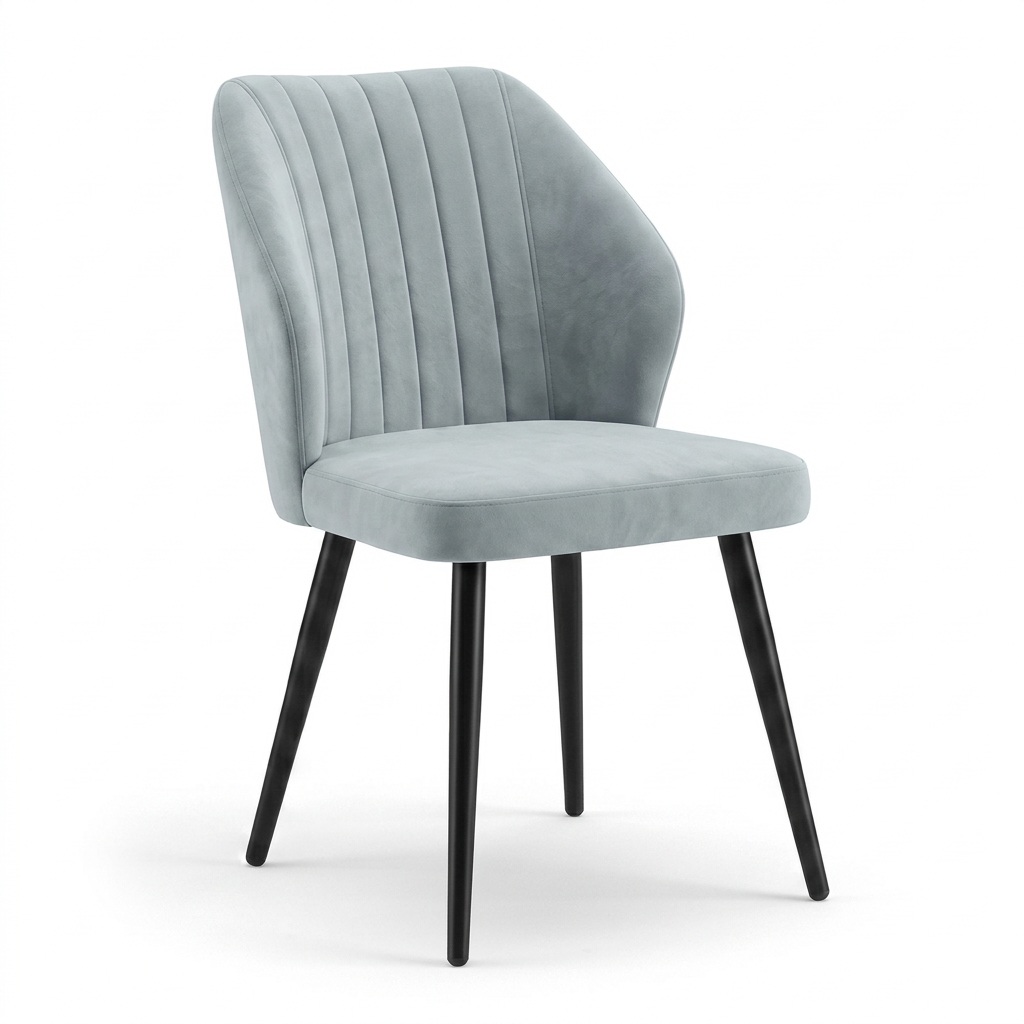 Стул РОССО LIGHT GREY ALIA 12 BK