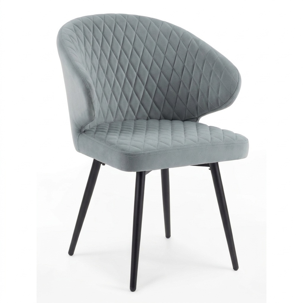 Стул РОССО ДАНС LIGHT GREY ALIA 13 BK