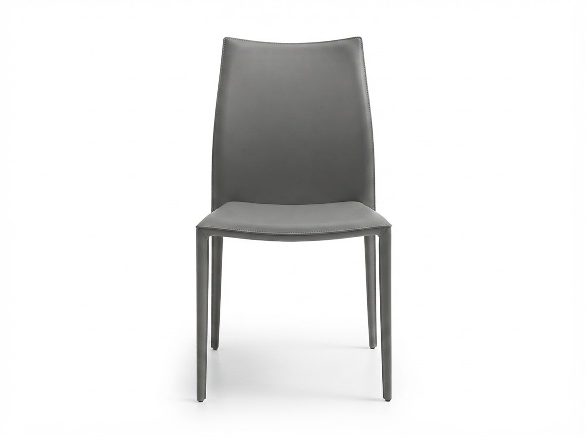 Стул ROLF (DC-425, RL-009) GREY КОЖА