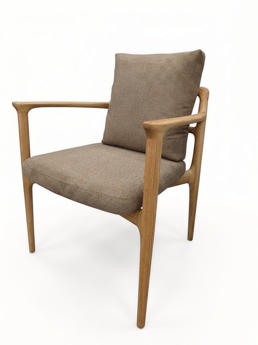 Стул Илона комфорт, Бесцветный матовый/Бежевый Belkraft Piano 5