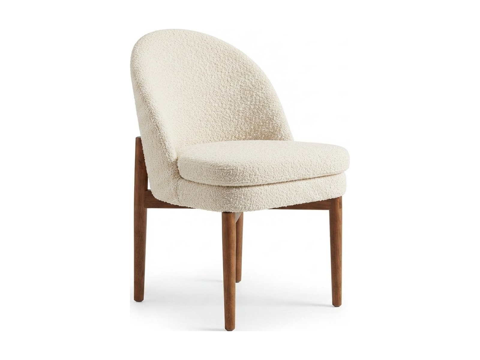 Стул MAKAO (DC-933E, JS2117-2) WHITE BOUCLE WD