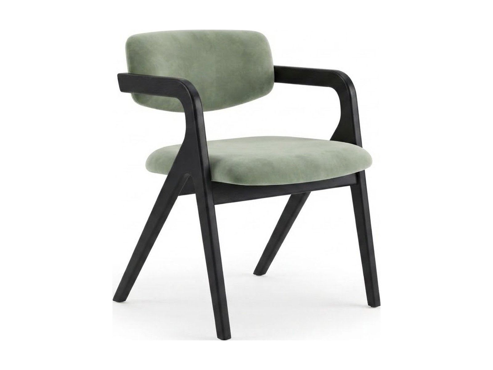 Стул OLIVIA (DC-1082E, HS306-32) OLIVE BK WD