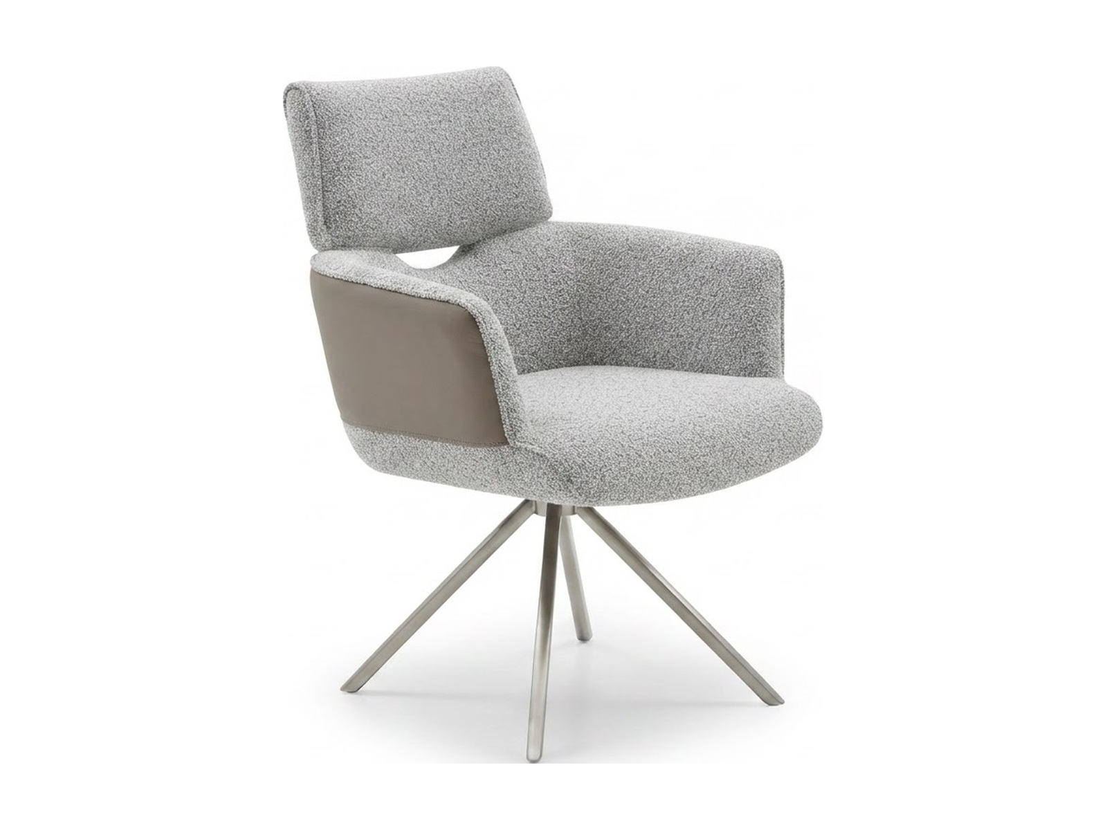 Стул LOUIS GREIGE TAUPE CHENILLE/SD HR