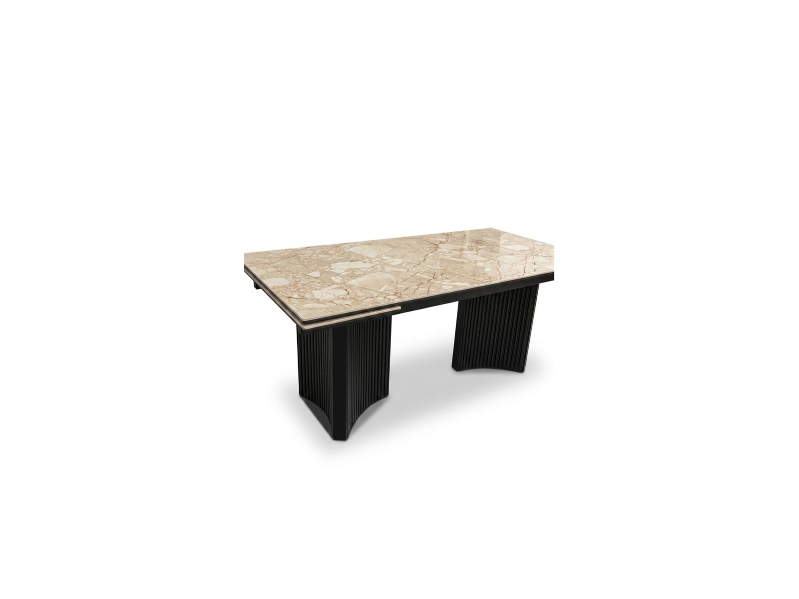 Стол Страдивари 180 BRECHA CREMA ELEGANCE CER/BK