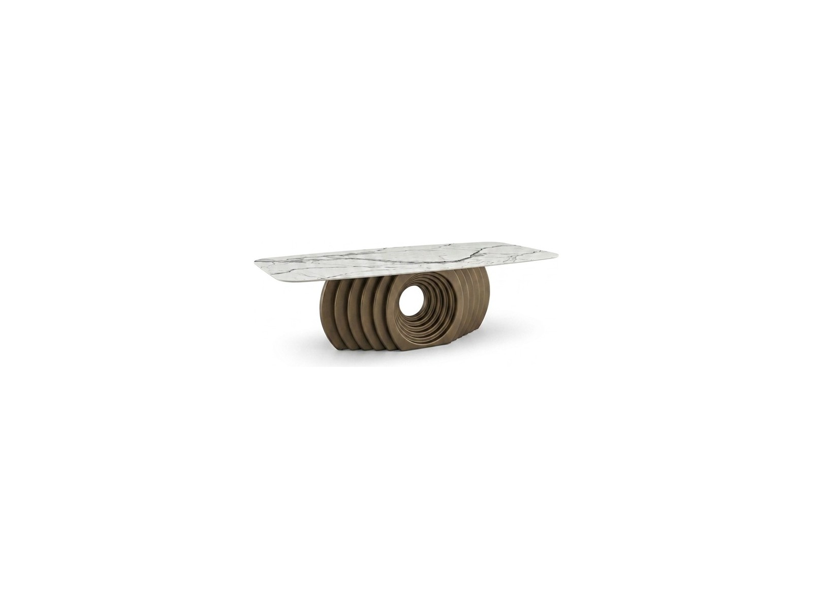 Стол MOROCCO 280 (Т2599) GREY ONIX CER/BR