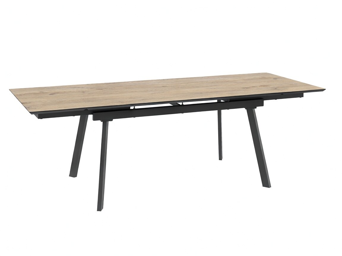 Стол ALTEZA 160 ДУБ ИРЛАНДСКИЙ/BK