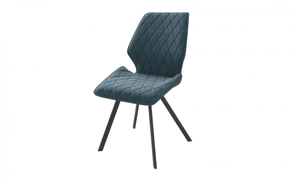 Стул RAFAEL-R BLUE BRANDY 8 BK