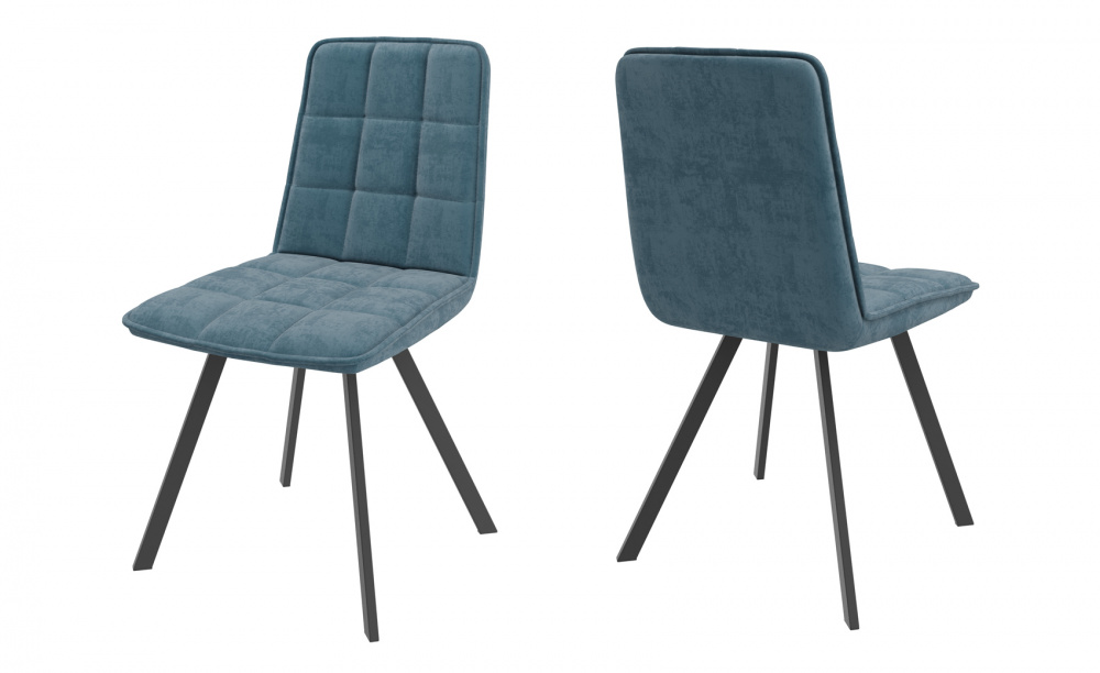 Стул ROM BLUE BRANDY 8 BK (M)