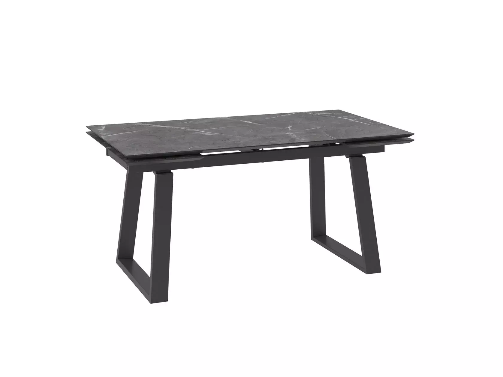 Стол ALTEZA 160 КАМЕНЬ ТЕМНЫЙ - COMPAKT CER/BK