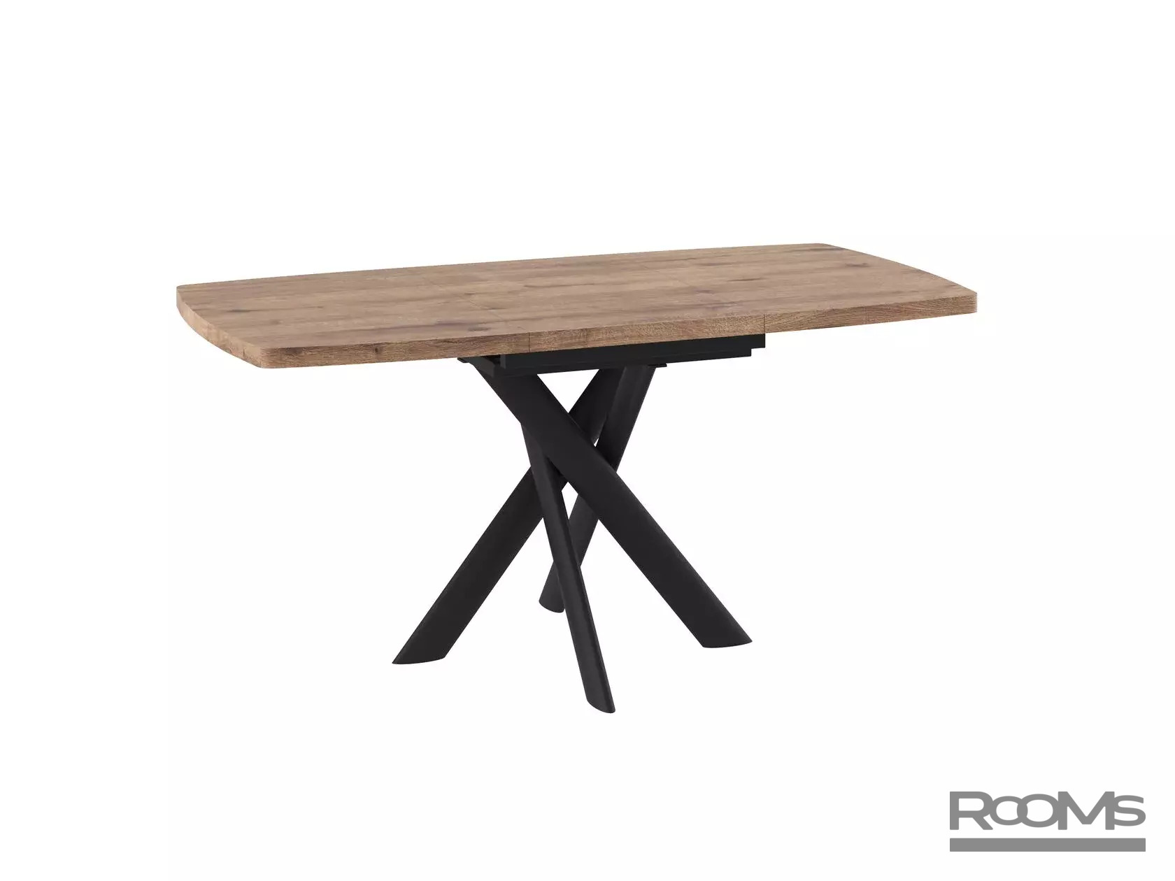 Table LEONEL 110 WELLINGTON OAK/BK