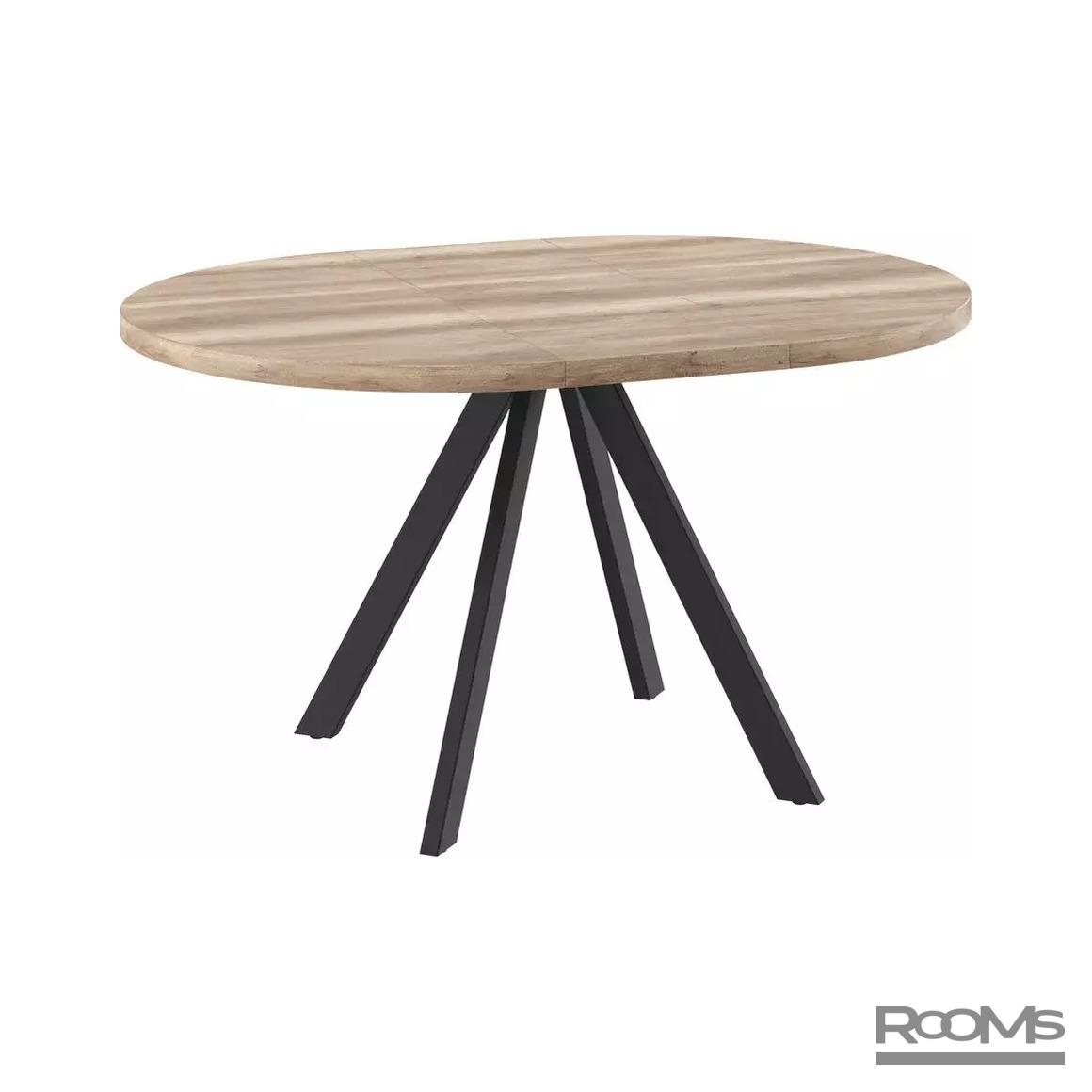 Үстел RONDO 100 ДУБ КАНЬОН/BK