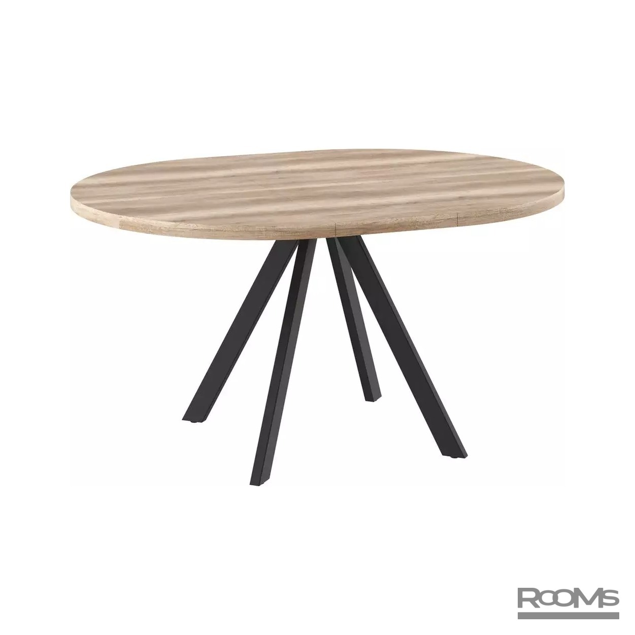Table RONDO 110 CANYON OAK/BK