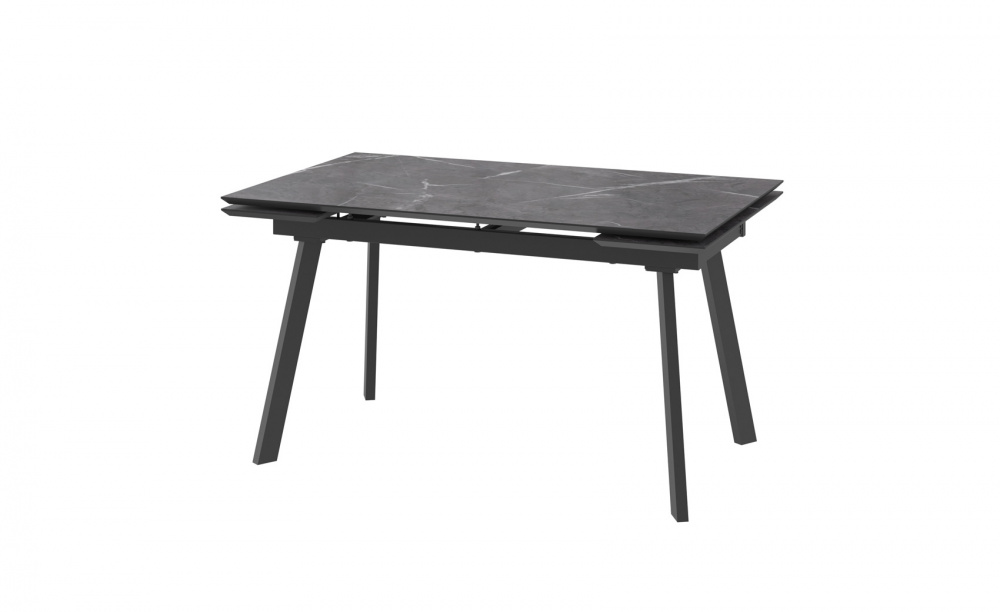 Стол ALTEZA FOUR 140 КАМЕНЬ ТЕМНЫЙ - COMPAKT CER/BK