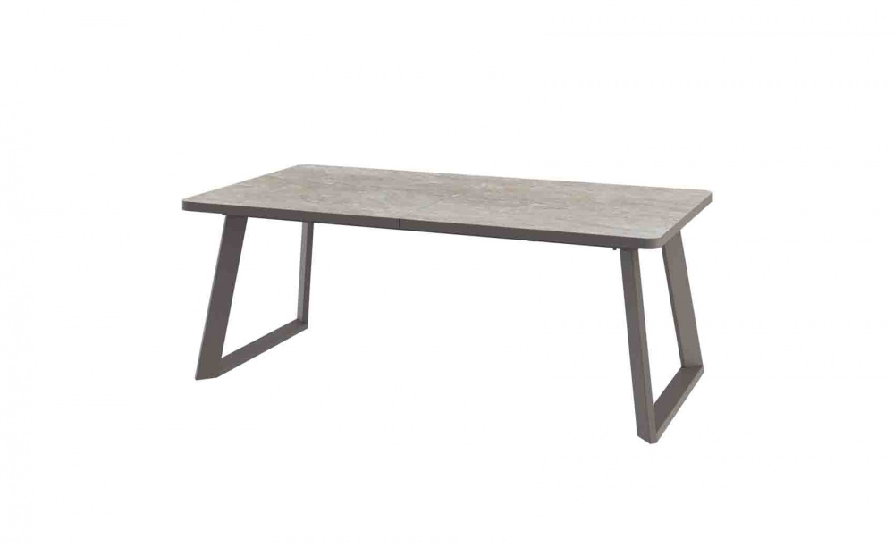 Стол LOFT LUX RADIAL 200 БЕЖЕВЫЙ КАМЕНЬ-HPL/LT