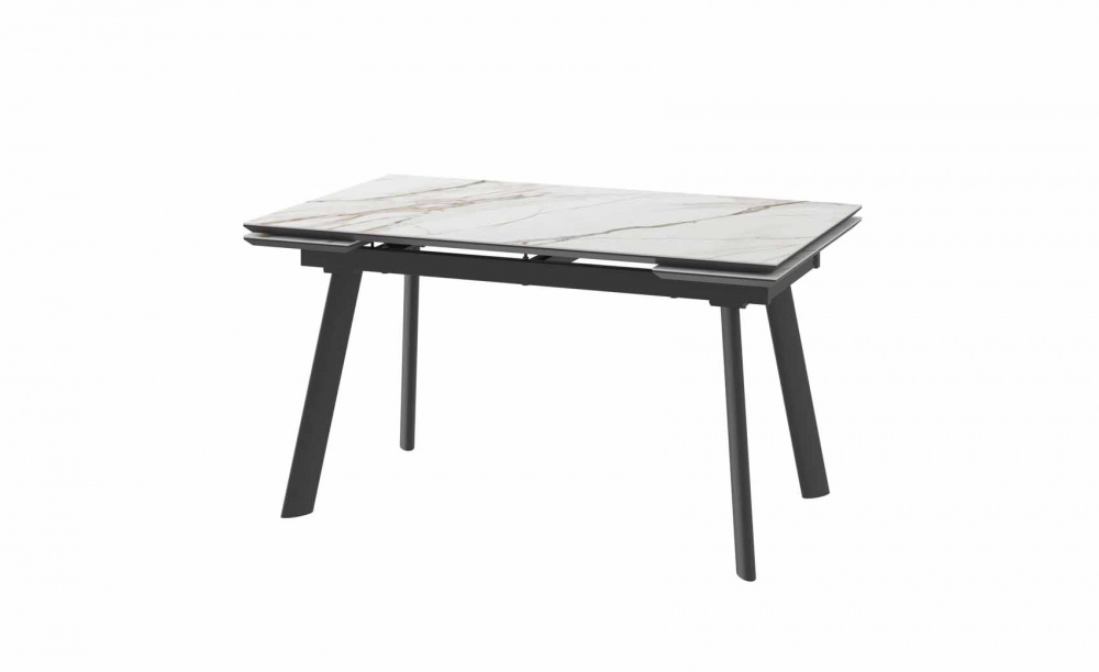 Стол MILANA FOUR 140 CALAKATTA GOLD ST CER/BK