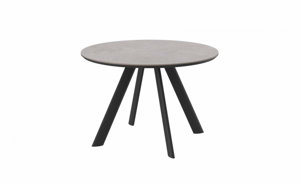 Стол RONDY 116 AVENUE GREY PREMIUM CER//BK