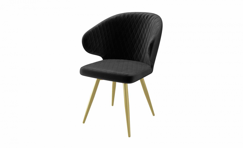 Стул ROB-R BLACK DIVA 24 GOLD Конусные