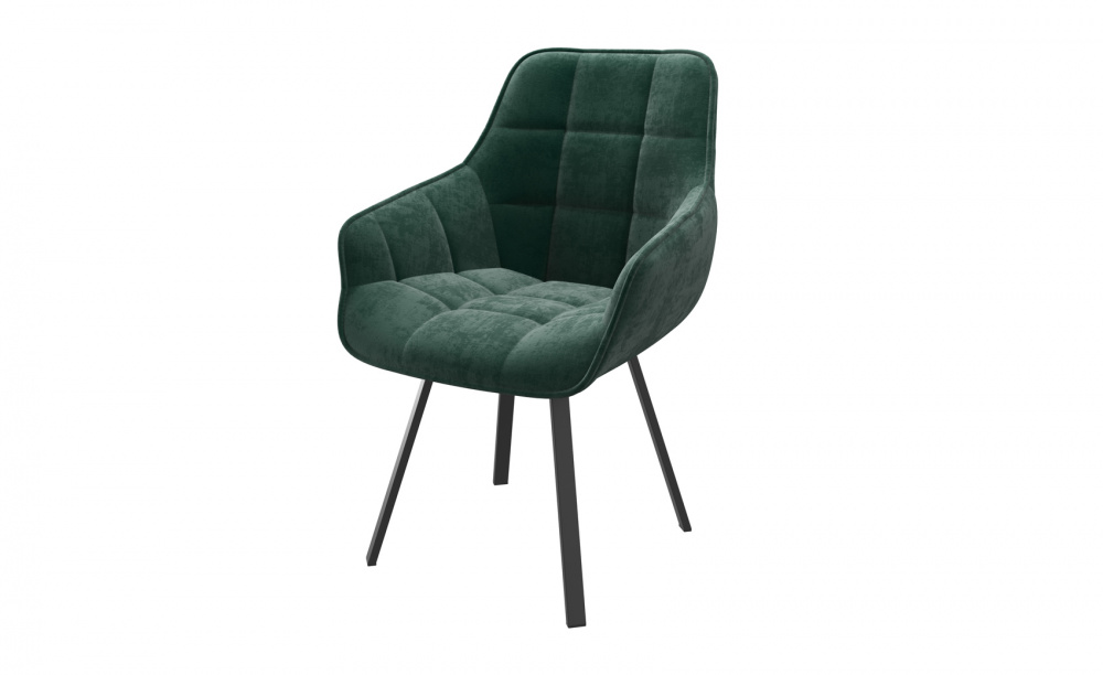 Стул ROMEO DARK GREEN DIVA 13 BK