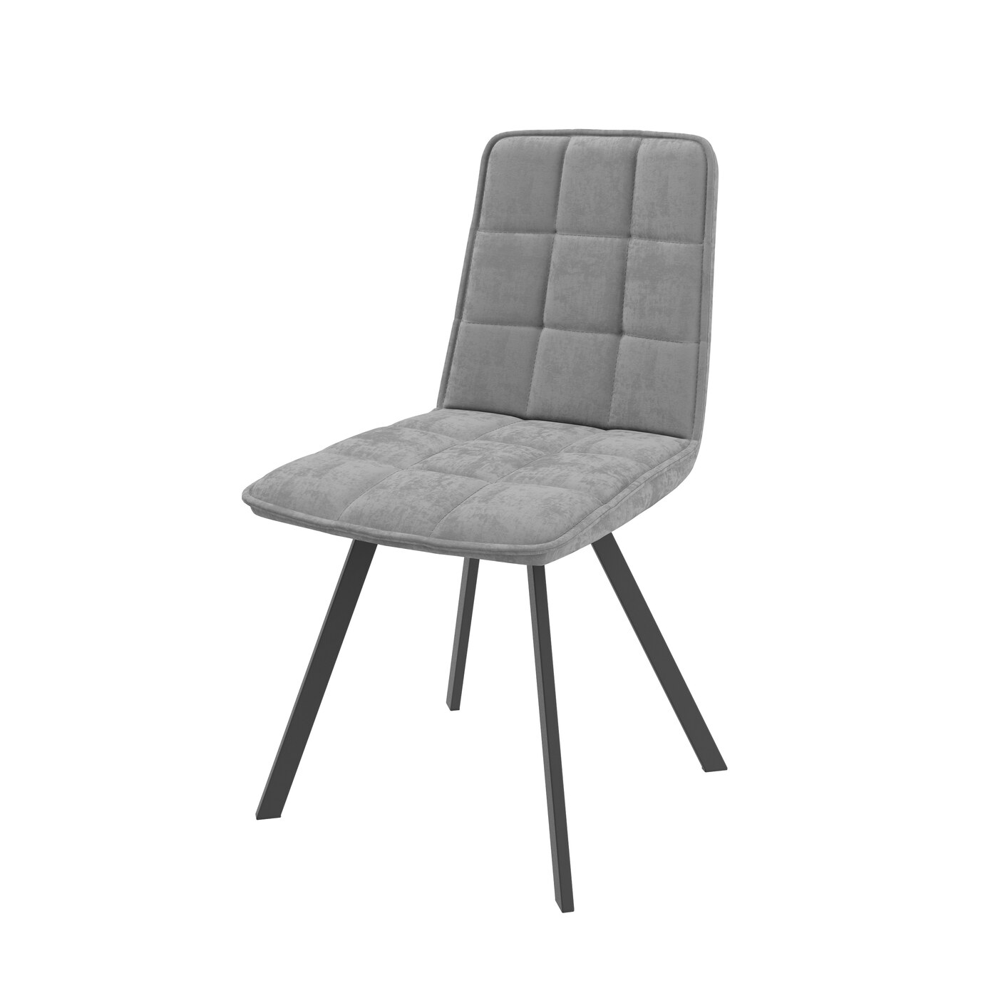 Стул ROM D-R GREY BRANDY 22 BK (D) 43см