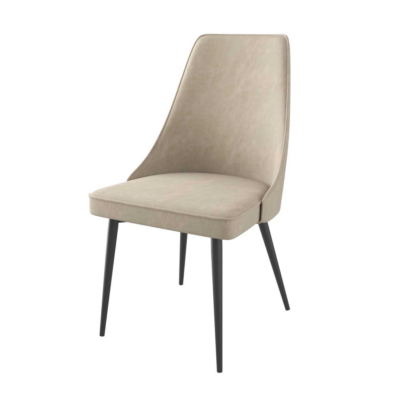 Стул LEO LATTE KIPRUS 2 BK