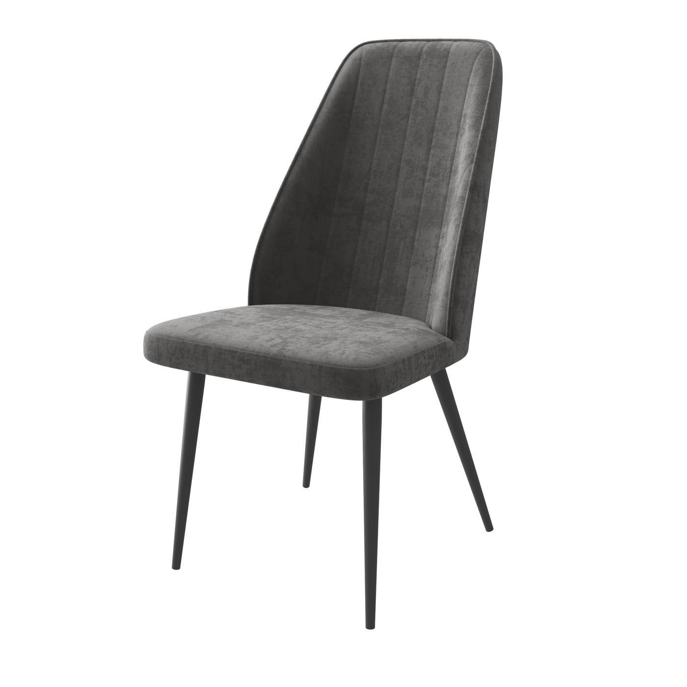 Стул LEONARD ANTRACITE BRANDY 28 BK (M)