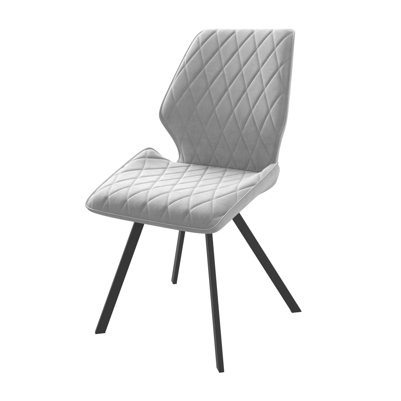 Стул RAFAEL-R SILVER BRANDY 20 BK