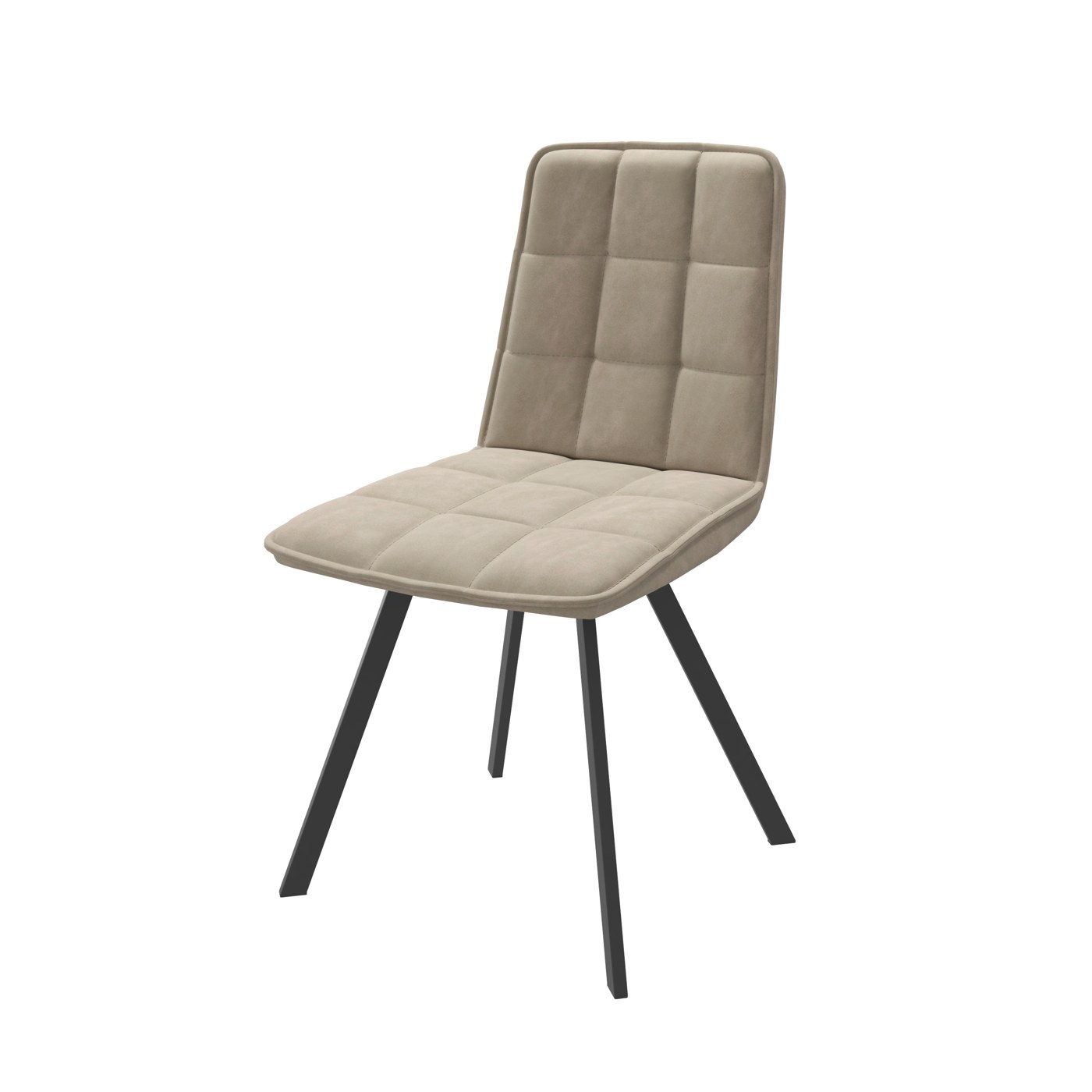 Стул ROM-R LATTE KIPRUS 2 BK (D) 43см