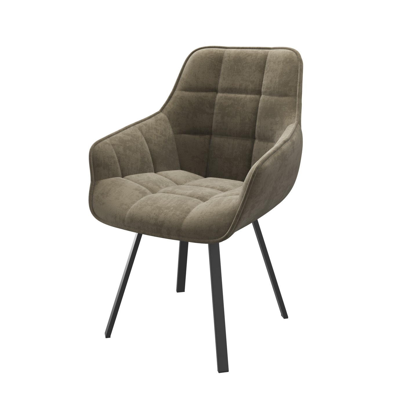 Стул ROMEO LATTE BRANDY 5 BK