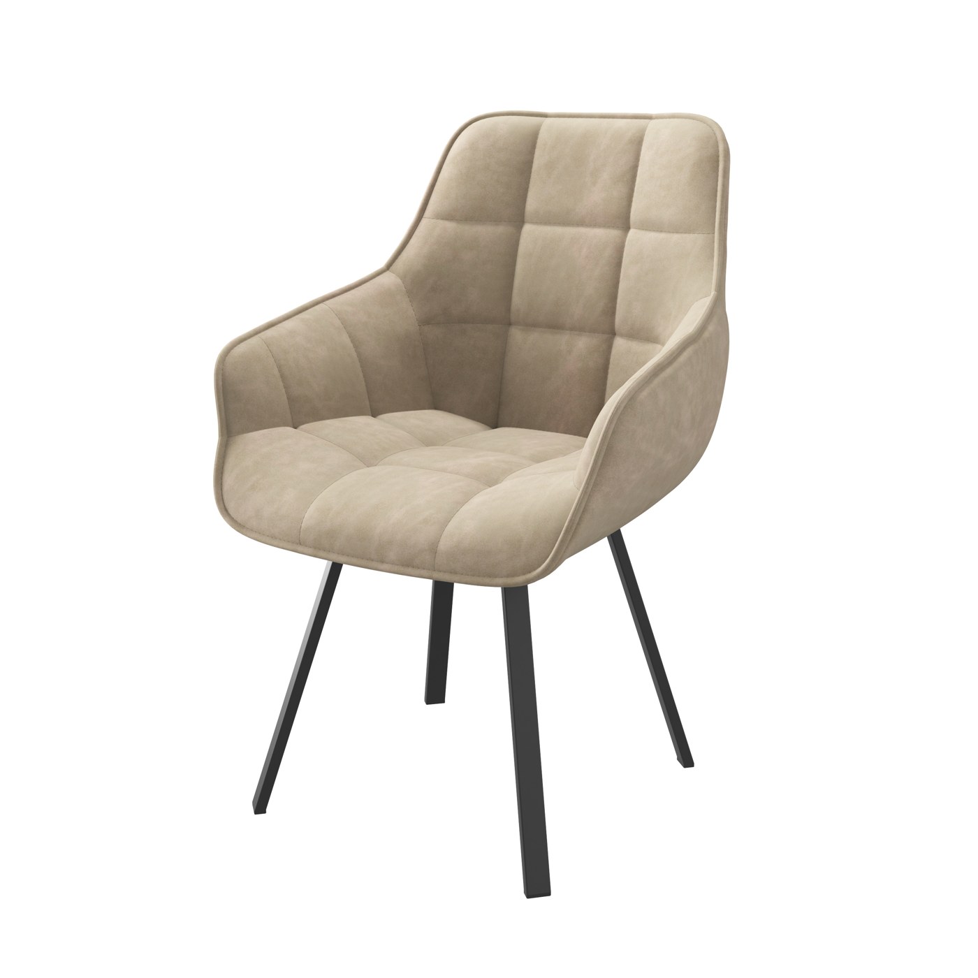 Стул ROMEO LATTE KIPRUS 2 BK