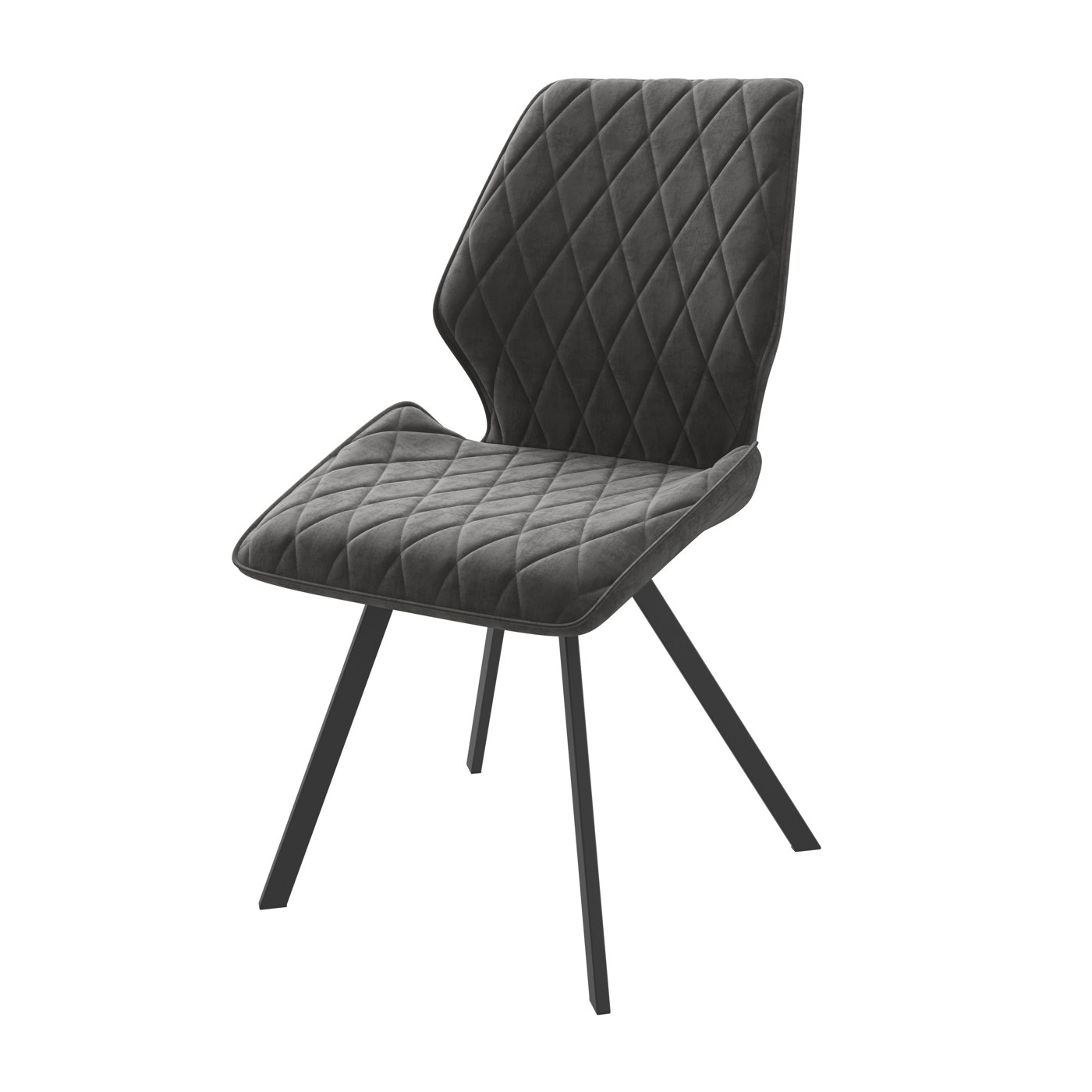 Стул RAFAEL-R ANTRACITE BRANDY 28 BK