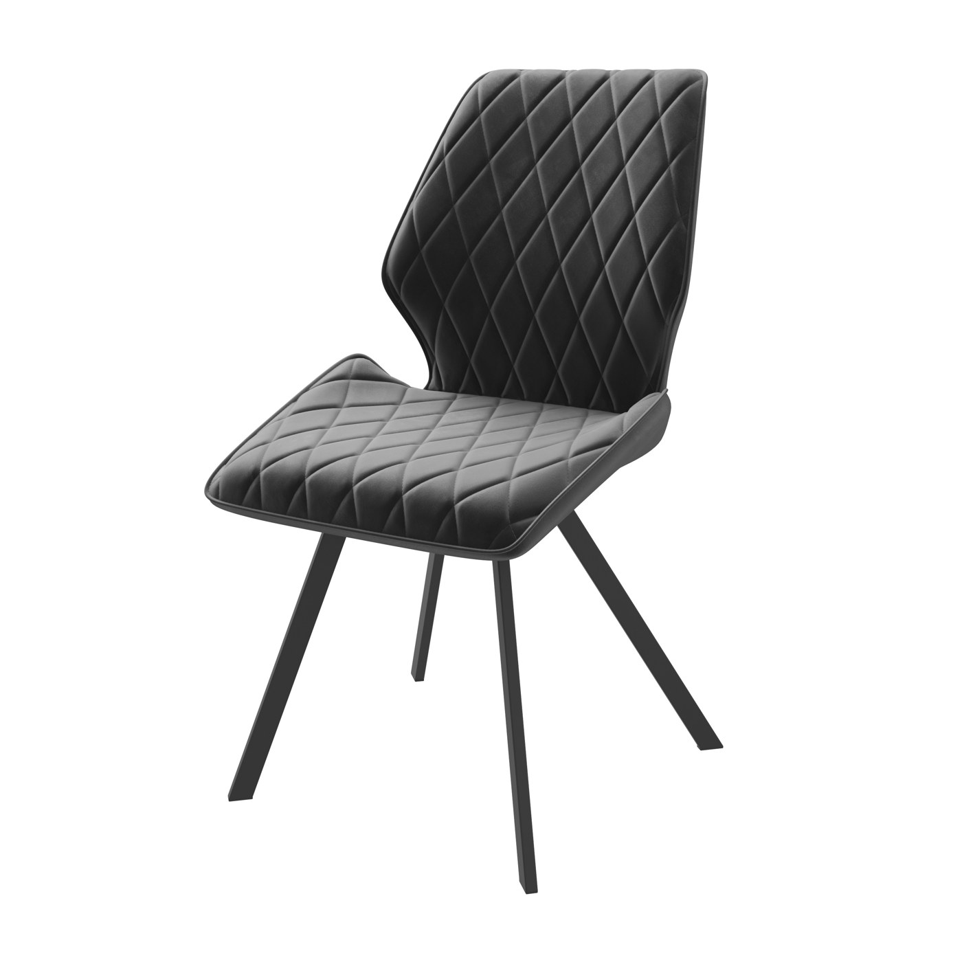 Стул RAFAEL-R HEMATITE DIVA 10 BK