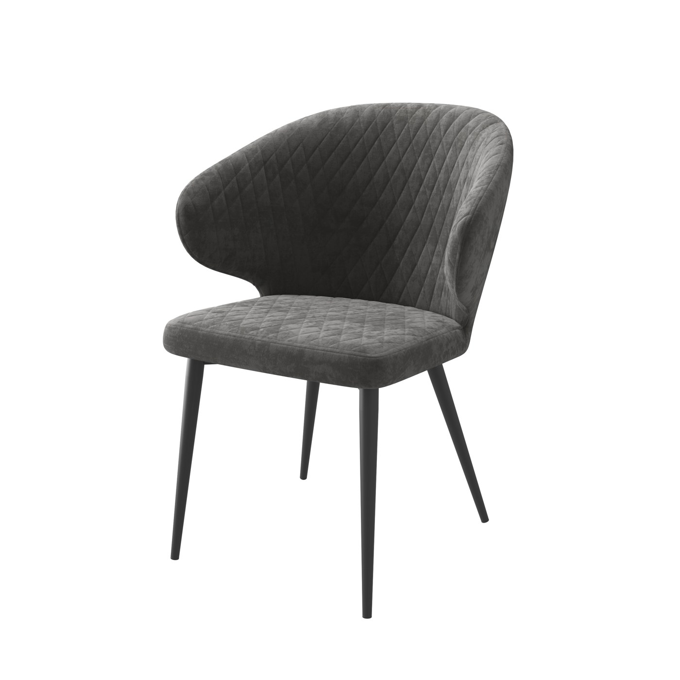 Стул ROB ANTRACITE BRANDY 28 BK