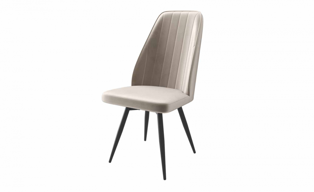 Стул LEONARD-R PEARL GREY DIVA 07 BK Квадратные(R)
