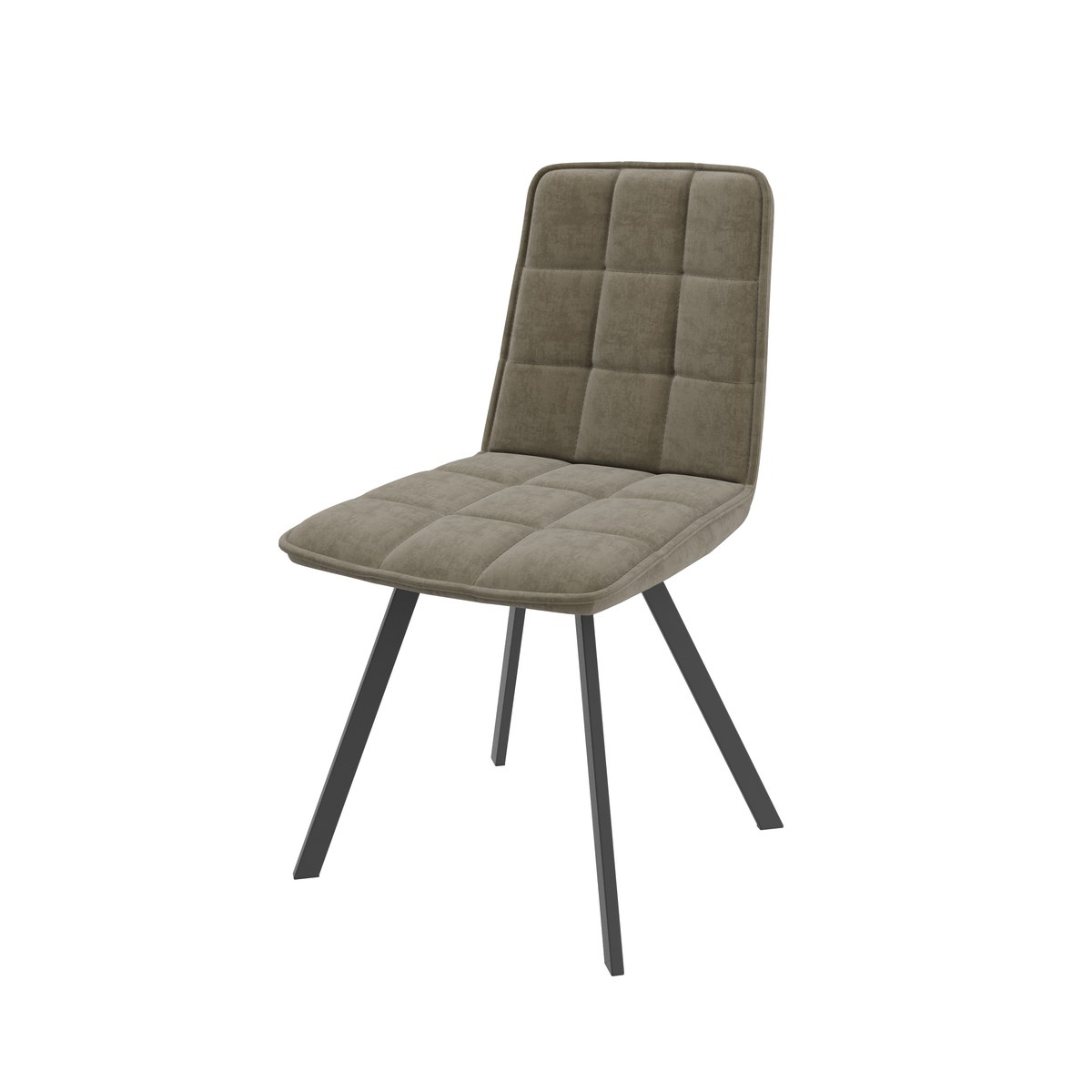 Стул ROM LATTE BRANDY 5 BK (D) 43см