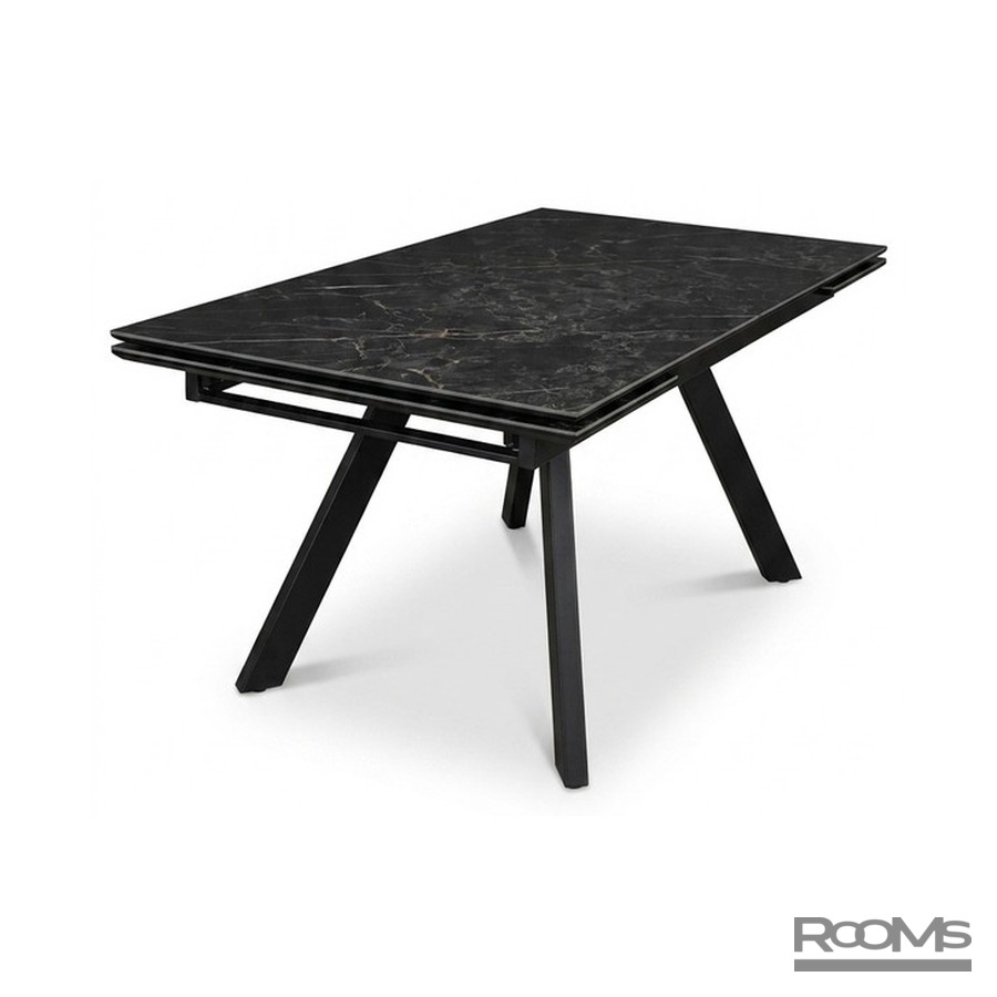Table Monaco 180 Noir desir bocciardato/BK
