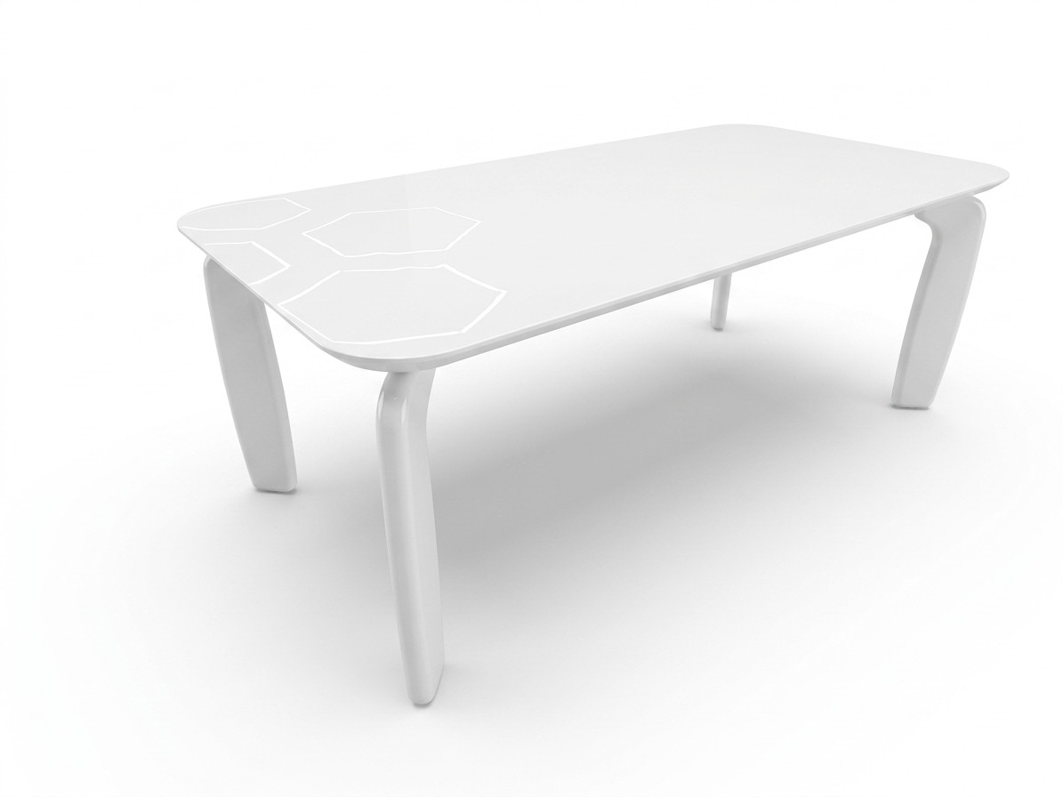 Стол RONDA 200 WHITE WD