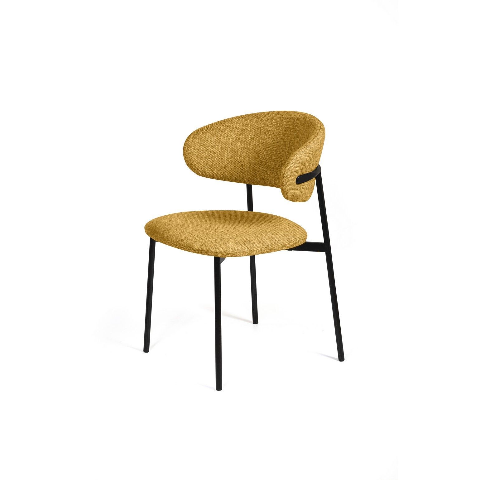 Стул ADELE YELLOW WELLTON 560 BK VD